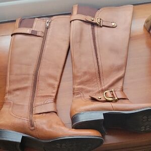 Naturalizer Joylynn Riding Leather Knee-High Boots